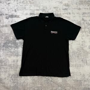 Authentic Balenciaga Campaign Polo Shirt L